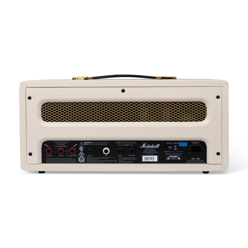 Marshall Origin 20 Head Amp, Limited Edition Cream