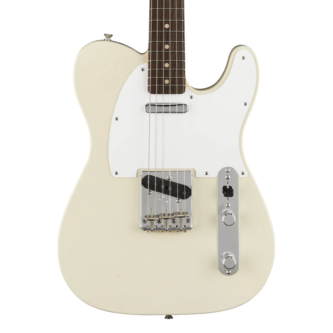 USED MINT | Fender Jimmy Page Mirror Telecaster, RW FB, White Blonde | w/ case, cable, strap