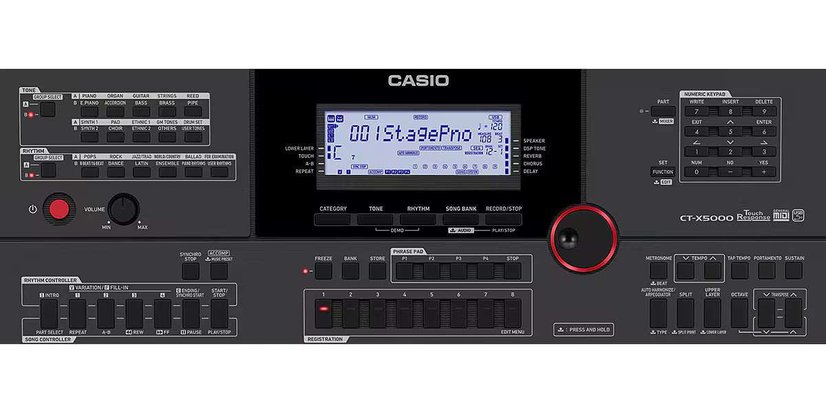 Casio CT-X5000 w/ GIG BAG