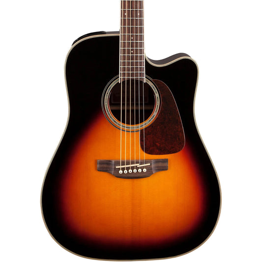 Takamine GD51CE Dreadnought Acoustic-Electric Guitar, Brown Sunburst