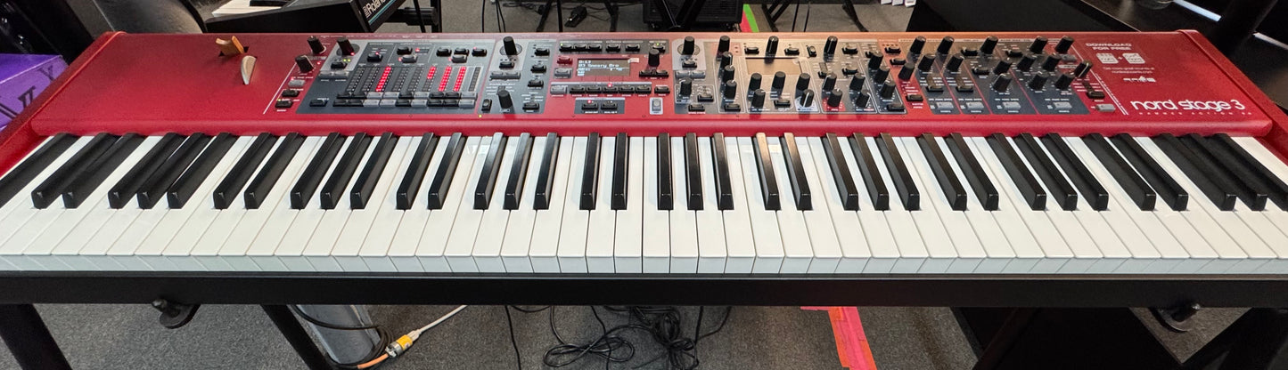 Nord Stage 3, Weighted Hammer Action 88-key Keyboard