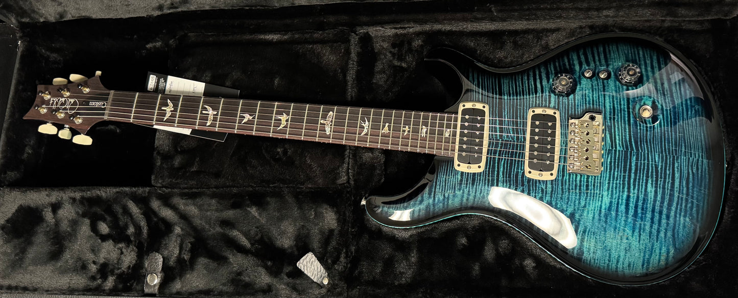 PRS Custom 24-08, Cobalt Smokeburst, Non 10 Top