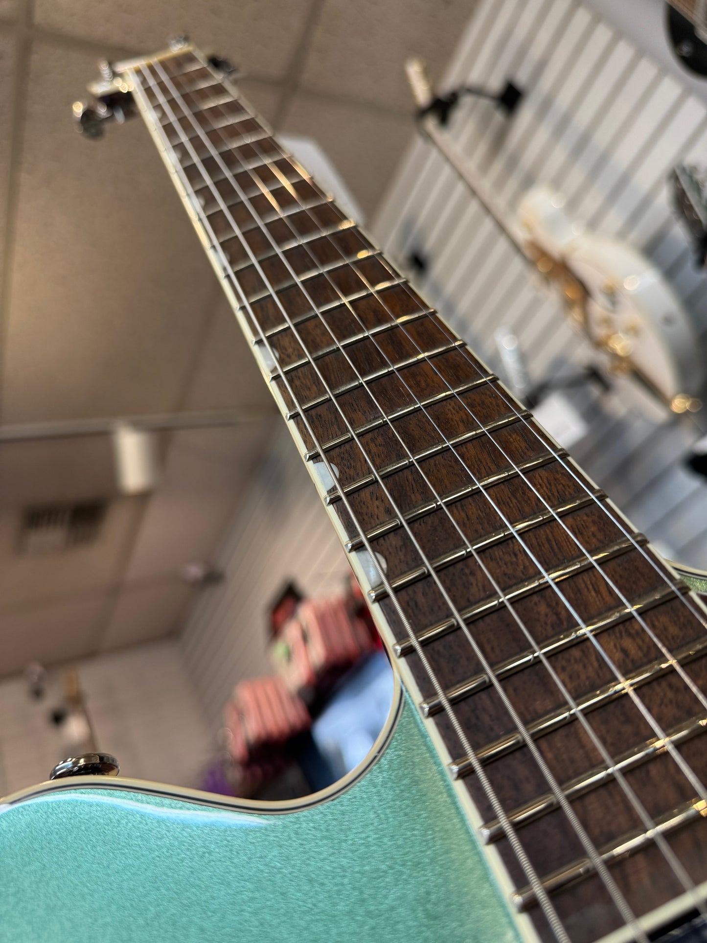 Gretsch G2655T Streamliner™ CB DC W/Bigsby, Laurel FB, Steel Olive