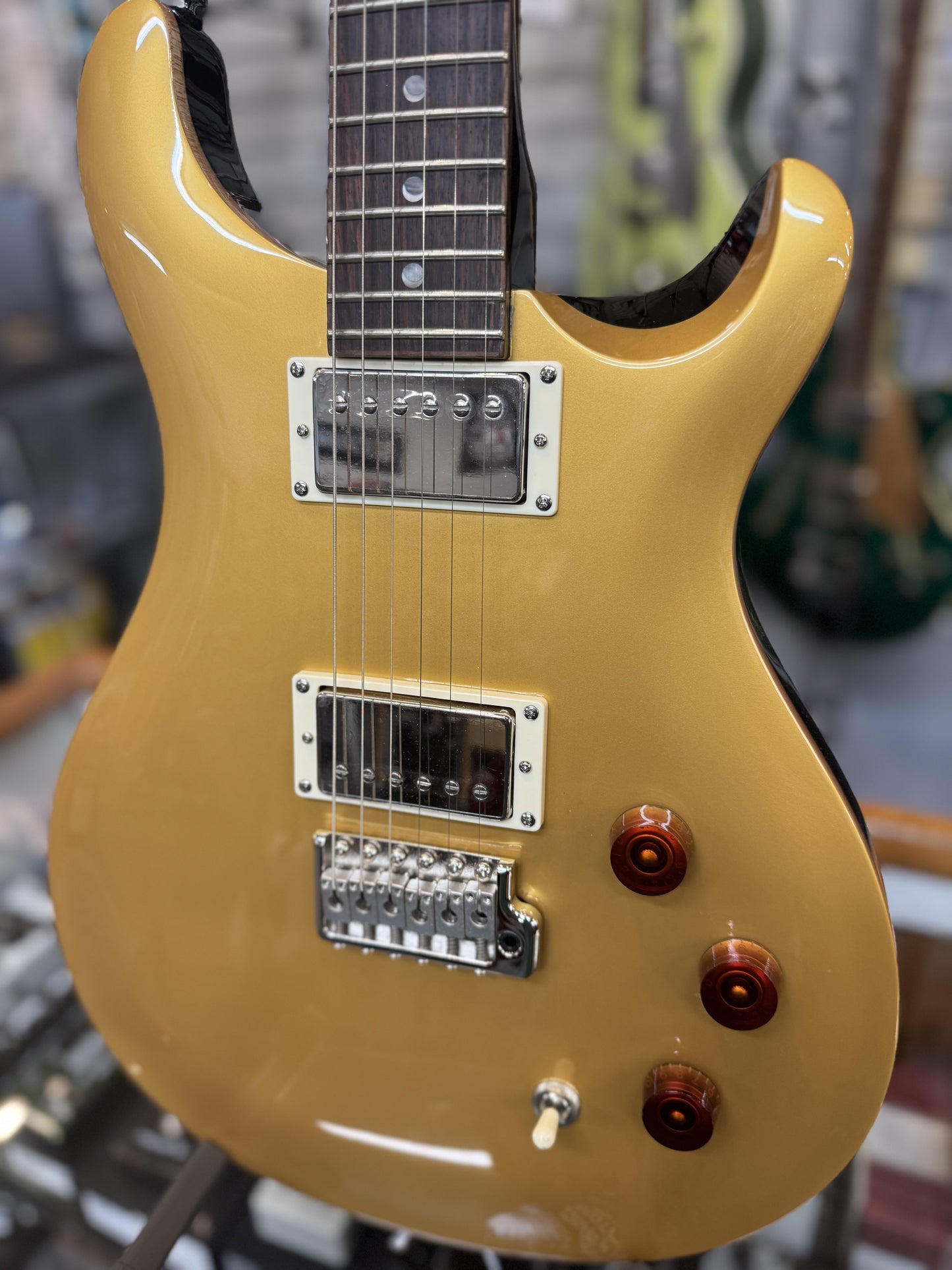 Paul Reed Smith SE DGT, David Grissom, Moons, Gold Top