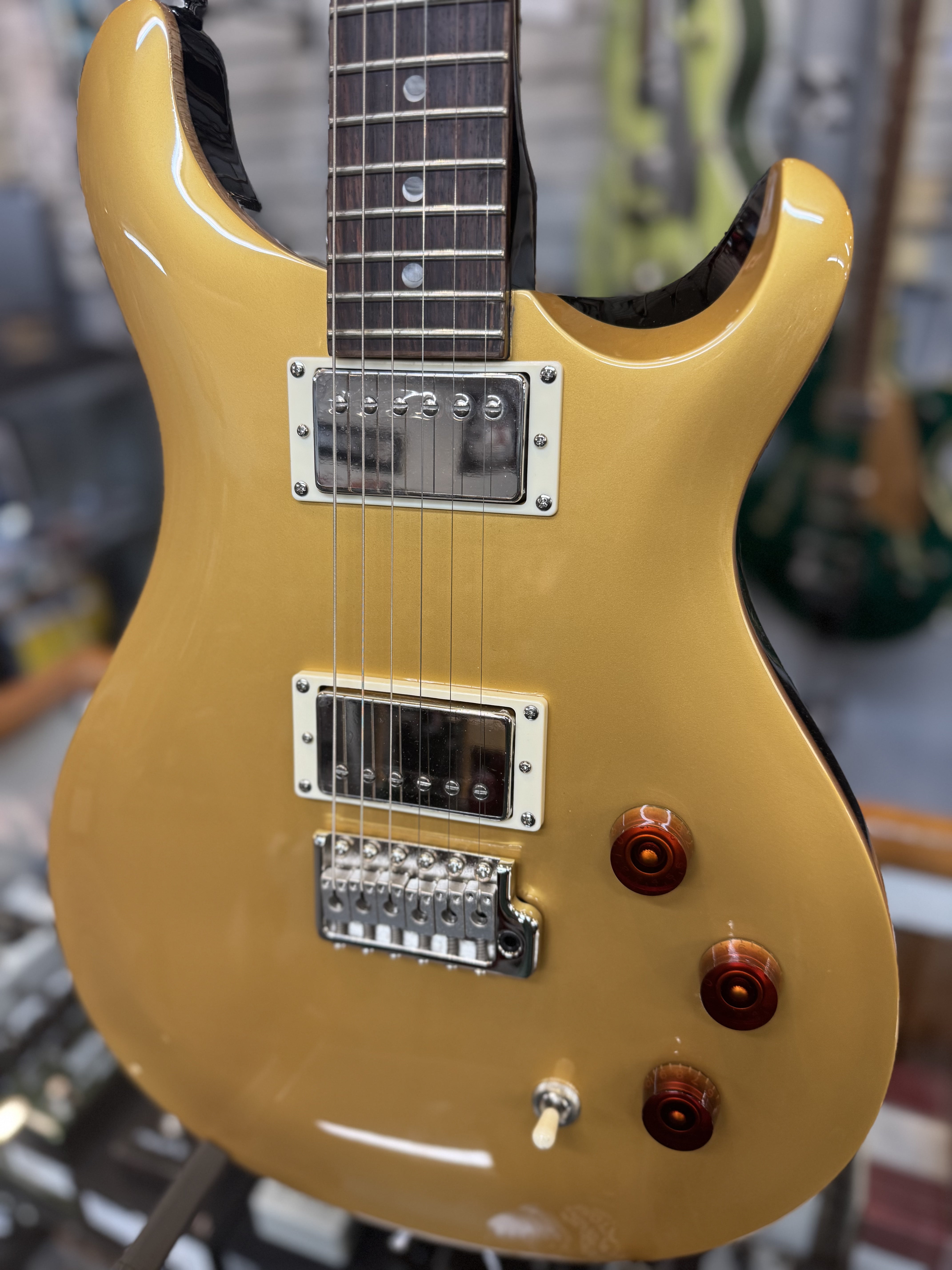 Paul Reed Smith SE DGT, David Grissom, Moons, Gold Top