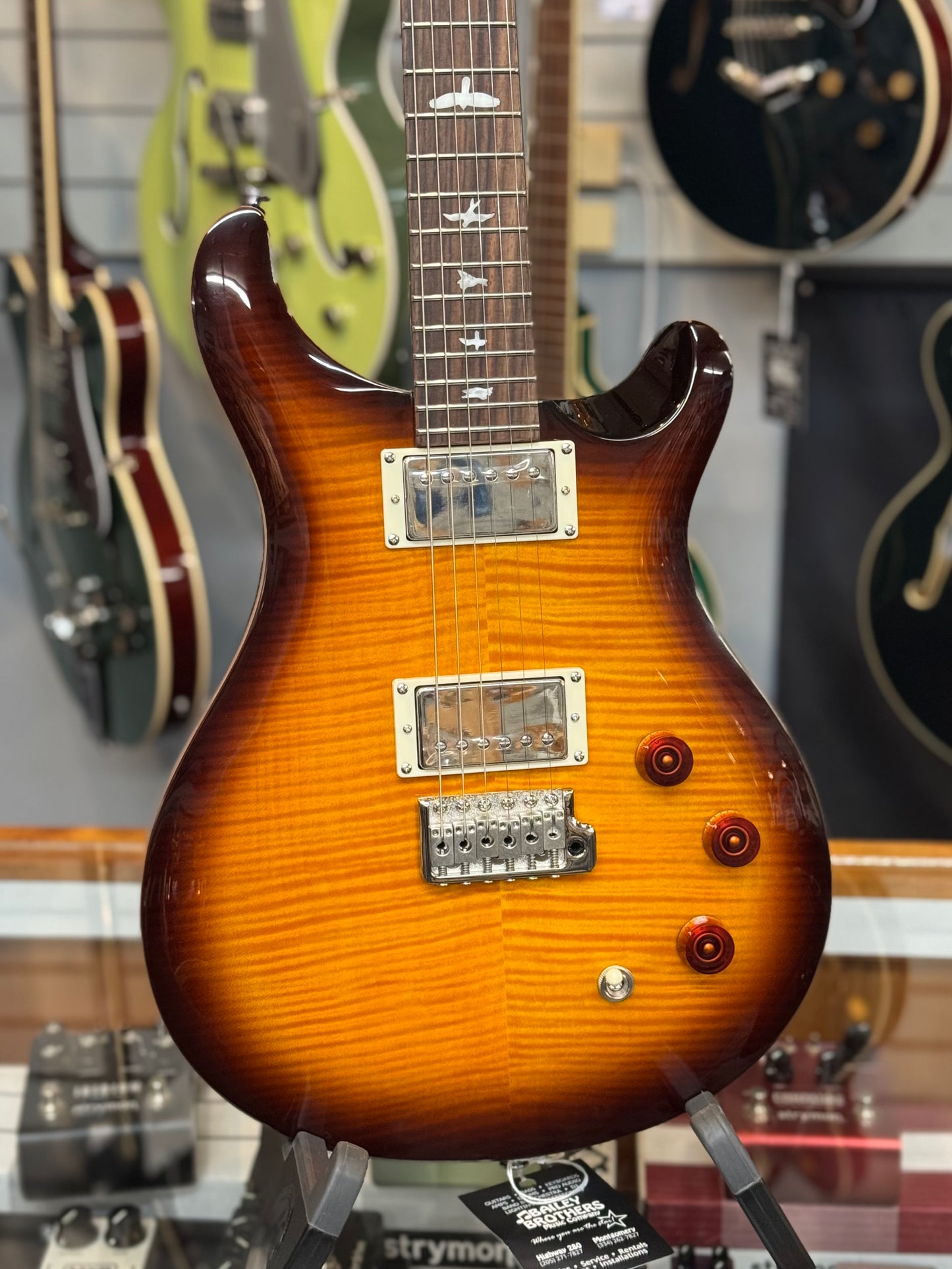 Paul Reed Smith SE DGT, David Grissom, Birds, McCarty Tobacco Sunburst