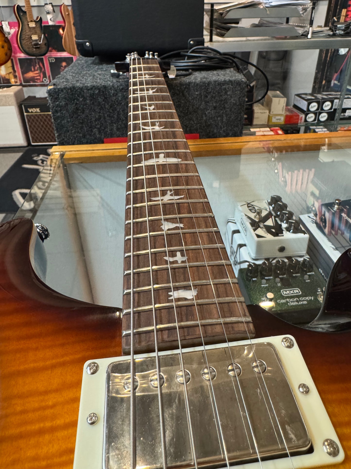 Paul Reed Smith SE DGT, David Grissom, Birds, McCarty Tobacco Sunburst