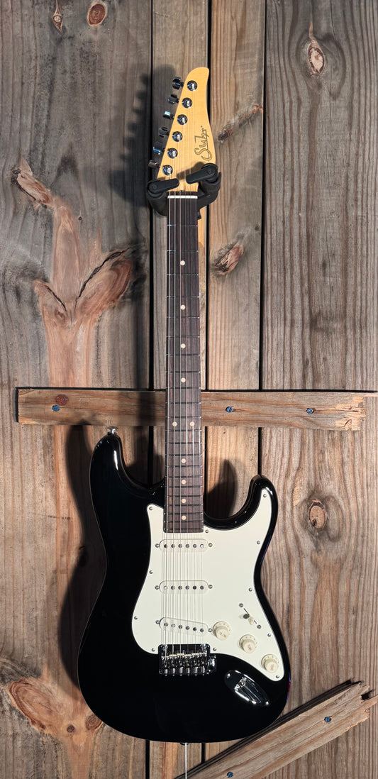 Suhr Classic S, Black, Rosewood, SSS