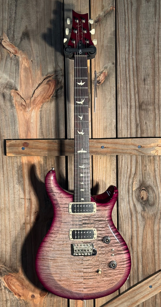PRS S2 Custom 24-08, Faded Grey Black Purple Burst, Pattern Thin