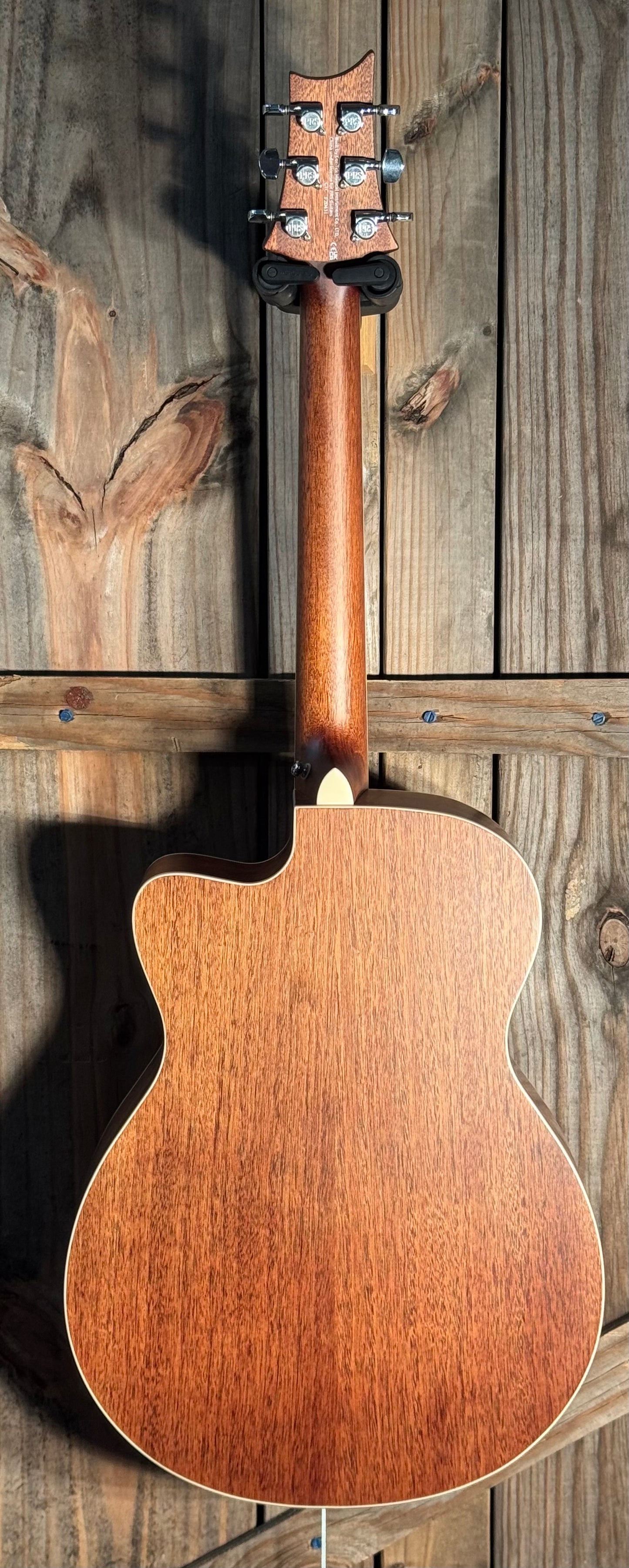 Open Box minor scratches - PRS SE A20E Angelus, Black Gloss Top, Mahogany Acoustic