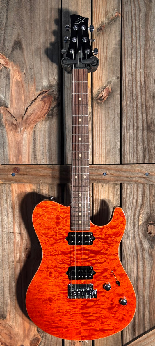 Suhr Oso - Short-Scale in Orange Stain