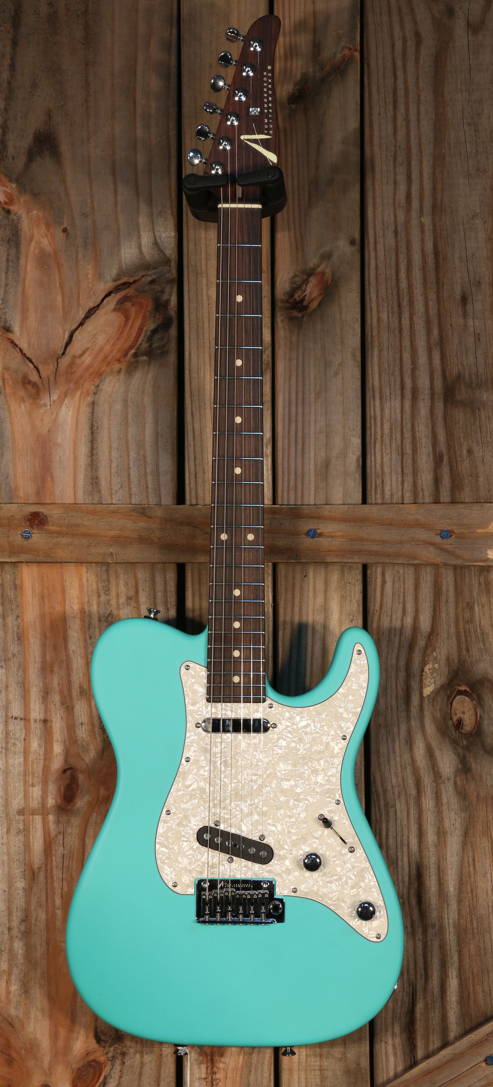 Tom Anderson Mongrel, Hollow, Swamp Ash, Satin Seafoam Green
