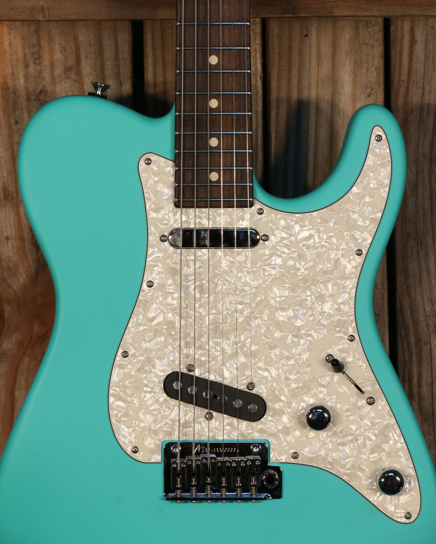Tom Anderson Mongrel, Hollow, Swamp Ash, Satin Seafoam Green