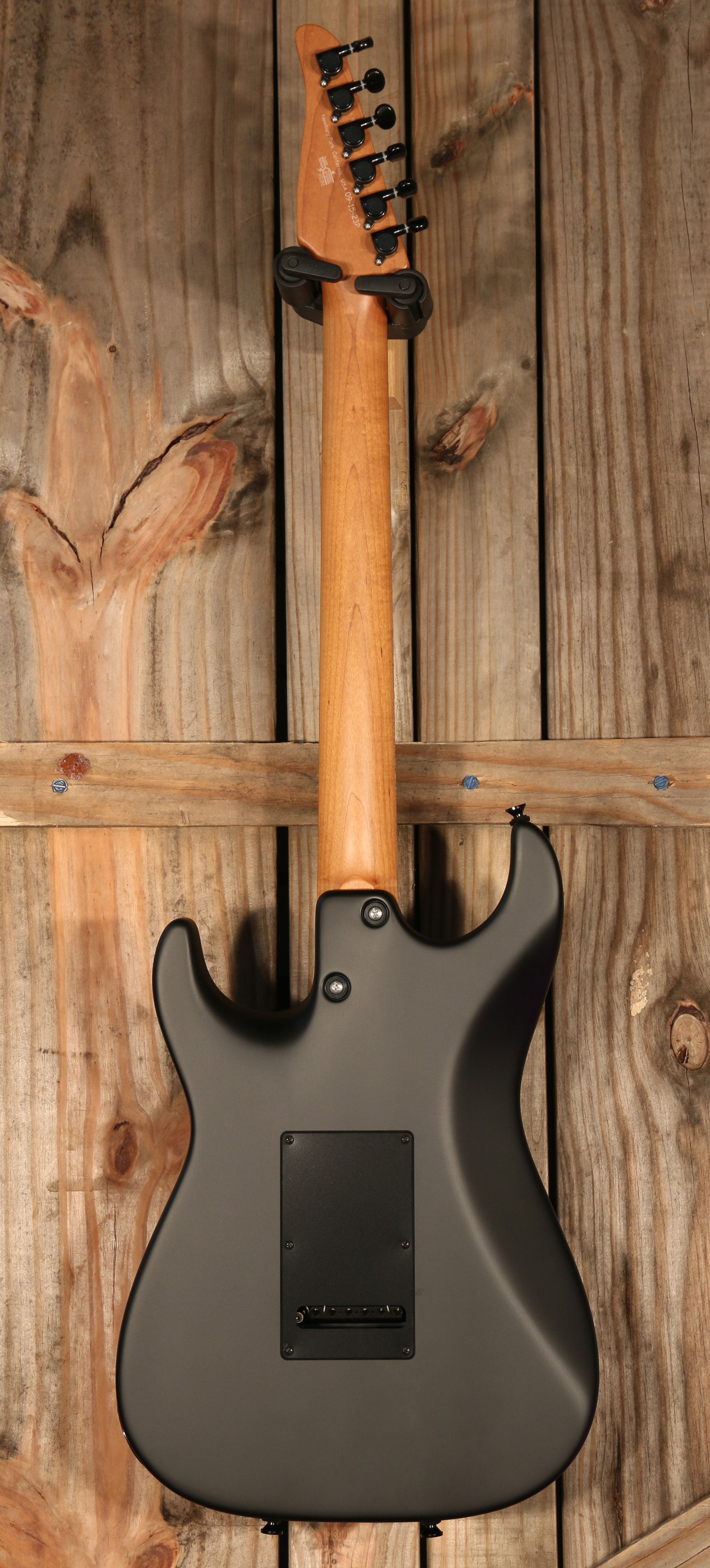 Tom Anderson Drop Top Classic Hollow, Satin Transparent Black Burst