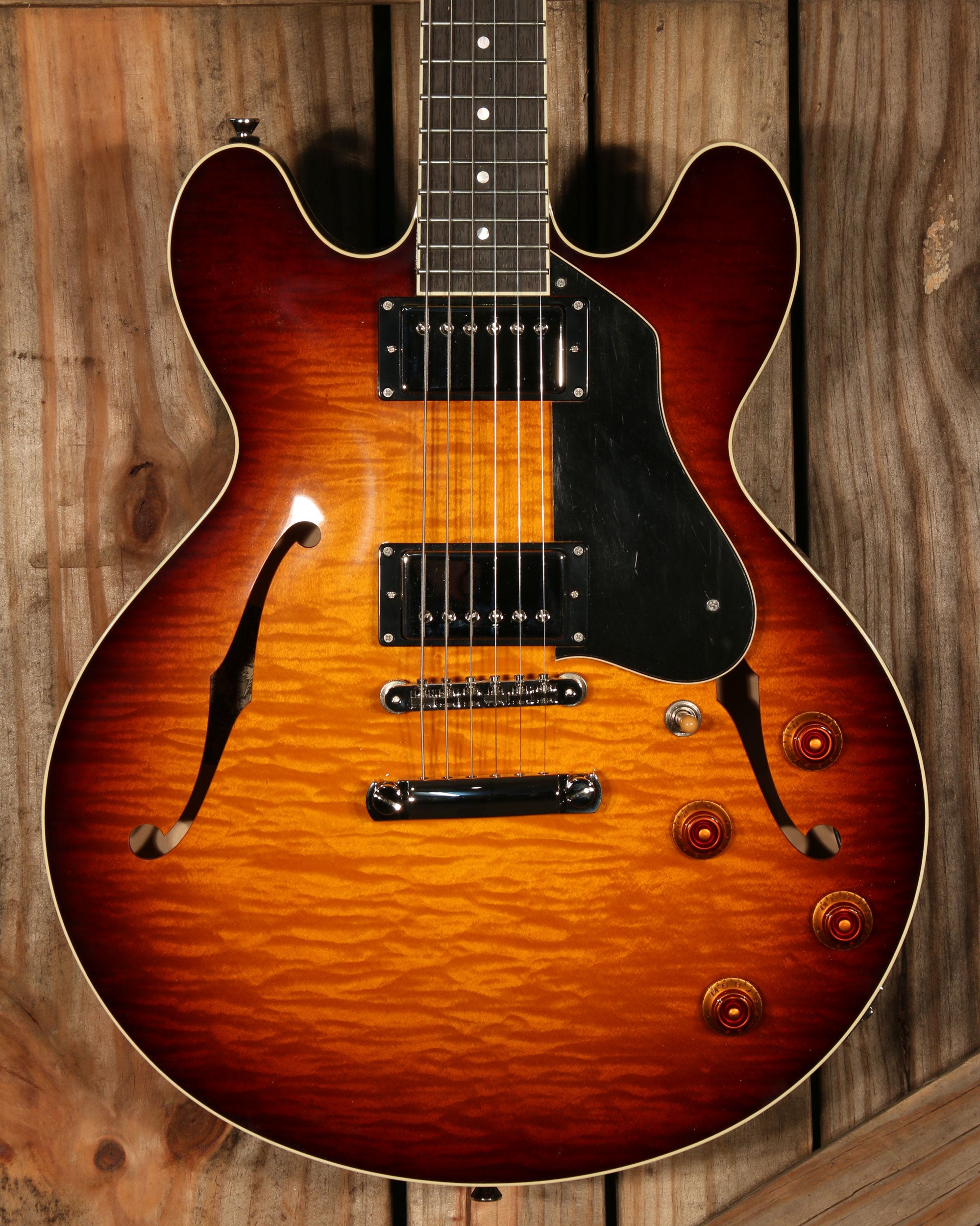 Collings I-35 LC, Semi-Hollow, Tobacco Sunburst