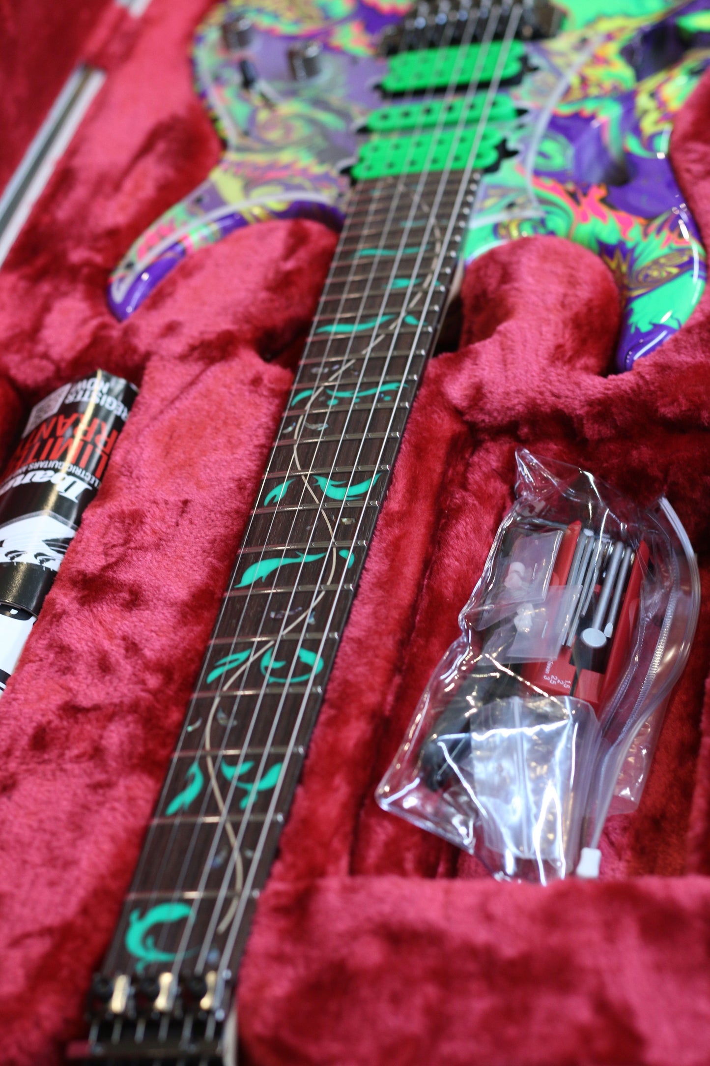 Ibanez Steve Vai PIA77BON, Limited Edition Brilliance of Now, IN STOCK!