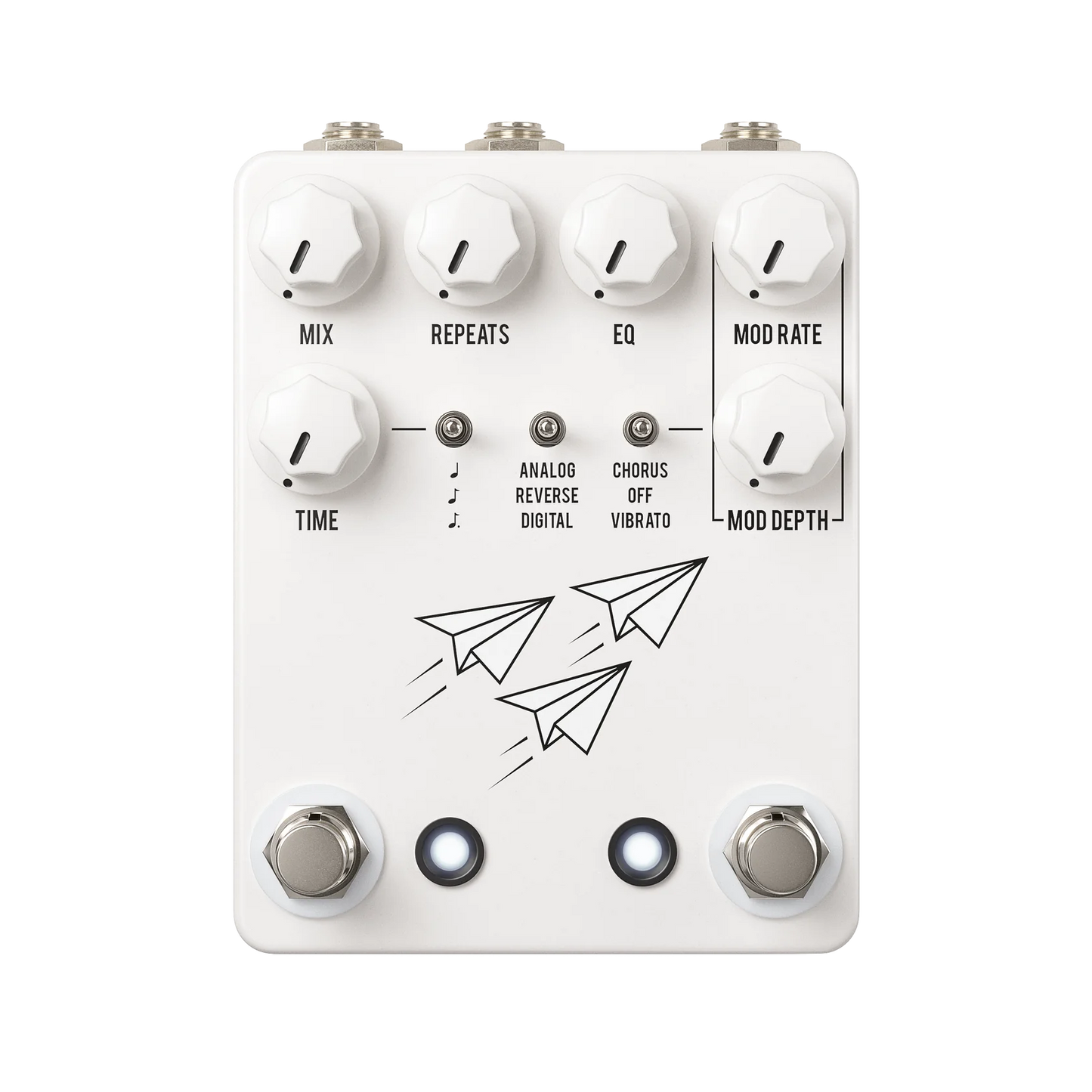 JHS Flight Delay Pedal - White
