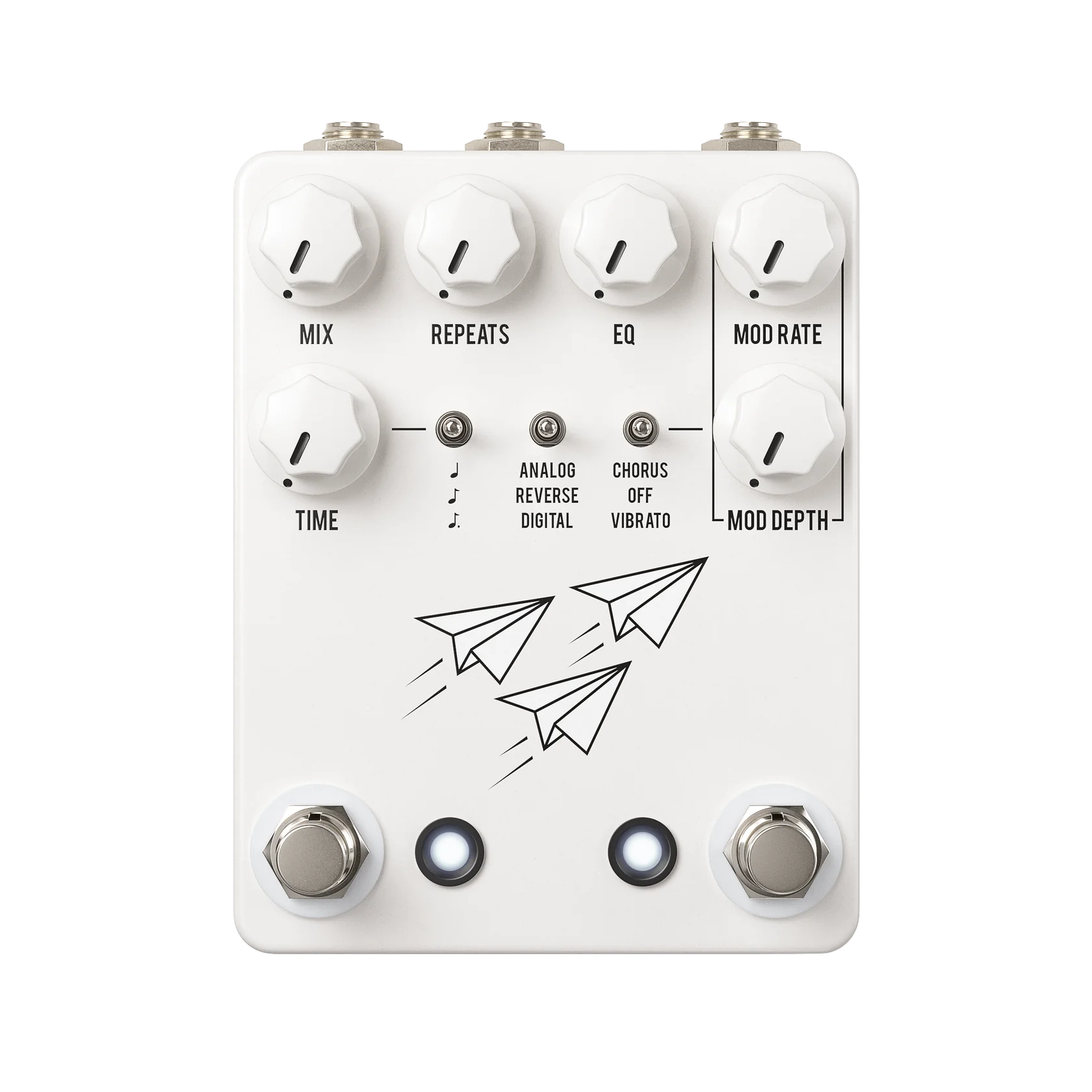 JHS Flight Delay Pedal - White