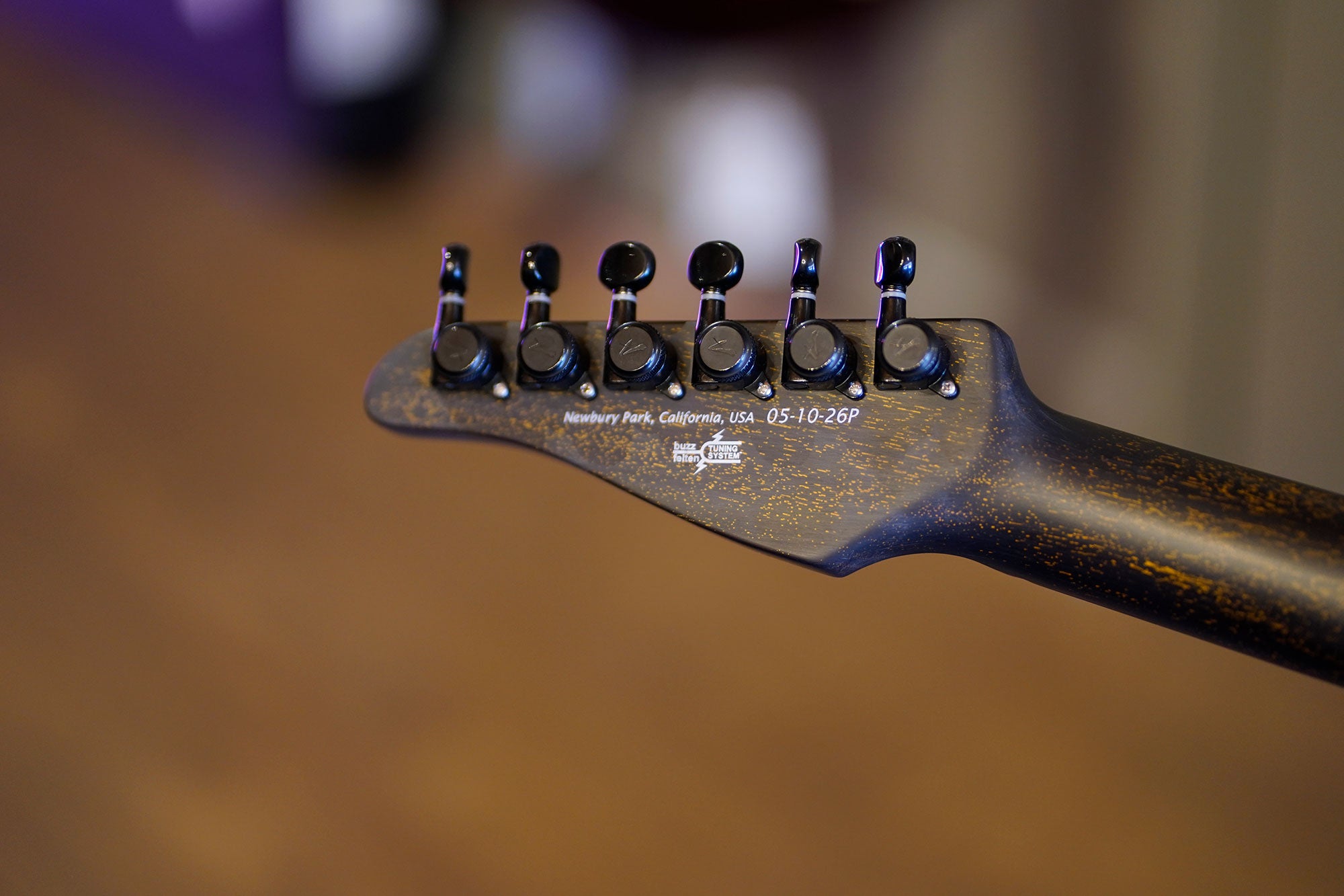 Tom Anderson Cobra S Hollow, Natural Black to Orange Burst