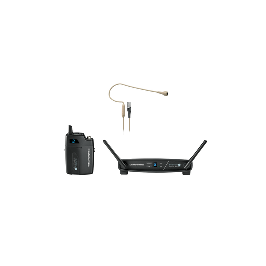 Audio Technica ATW-1101/H92-TH Wireless Headset Microphone System