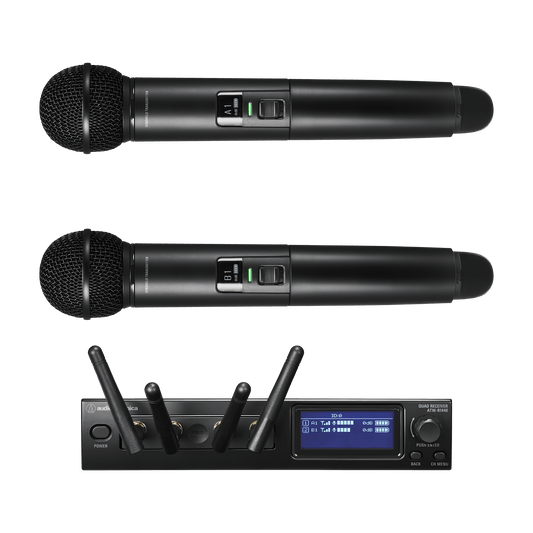 Audio Technica ATW-1422 Wireless Dual Handheld Microphone System