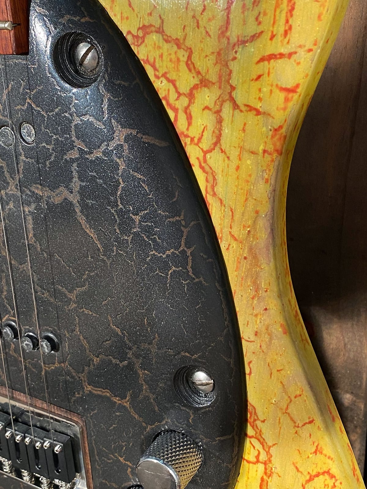 USED, Malinoski Rodeo Electric Guitar w/Piezo and Case