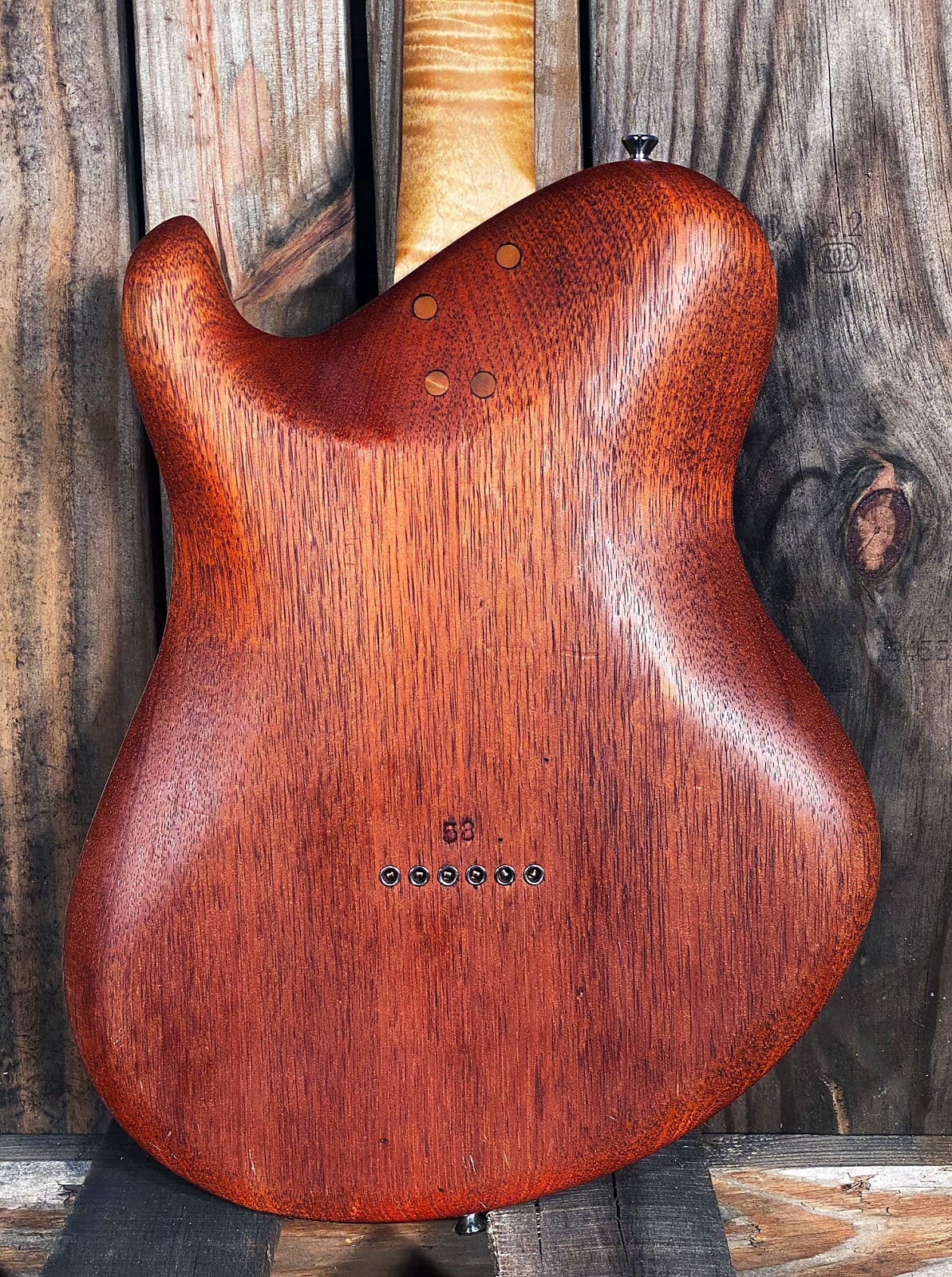 USED, Malinoski Rodeo Electric Guitar w/Piezo and Case