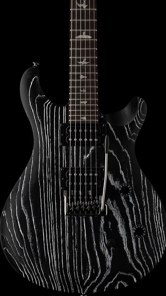 PRS SE Swamp Ash CE24, Sandblasted Limited Edition, White