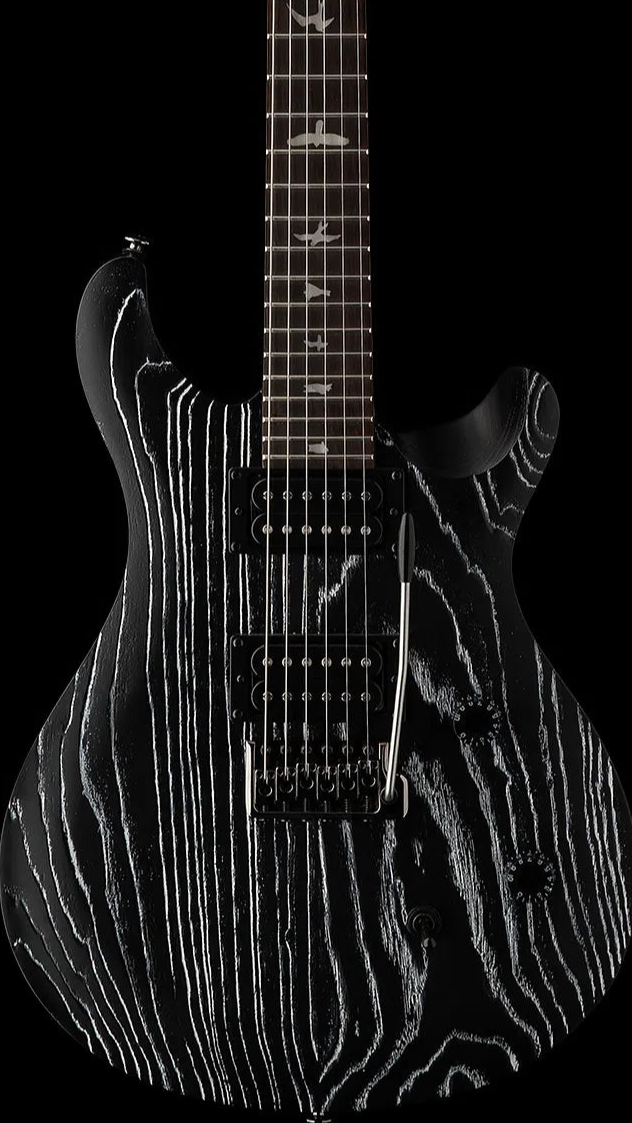 PRS SE Swamp Ash CE24, Sandblasted Limited Edition, White
