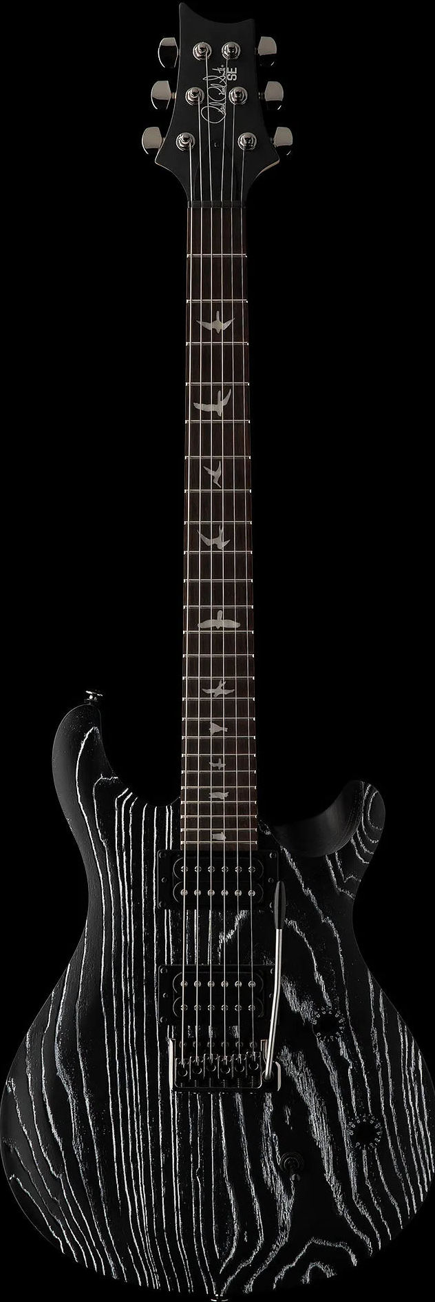 PRS SE Swamp Ash CE24, Sandblasted Limited Edition, White