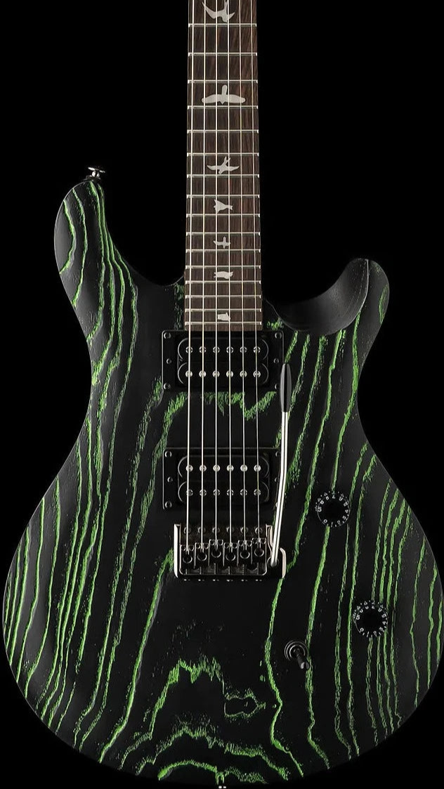 PRS SE Swamp Ash CE24, Sandblasted Limited Edition, Green