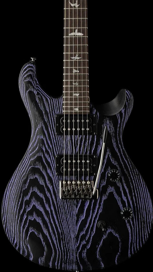 PRS SE Swamp Ash CE24, Sandblasted Limited Edition, Purple
