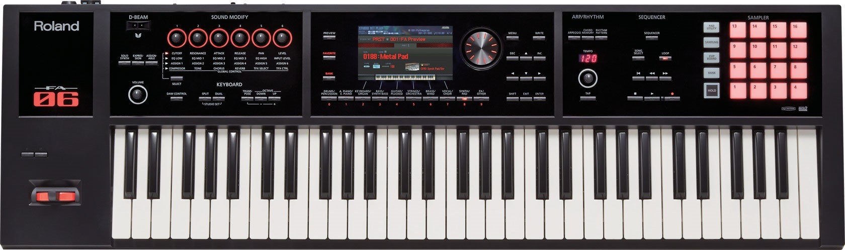 Roland FA-06 Workstation Keyboard