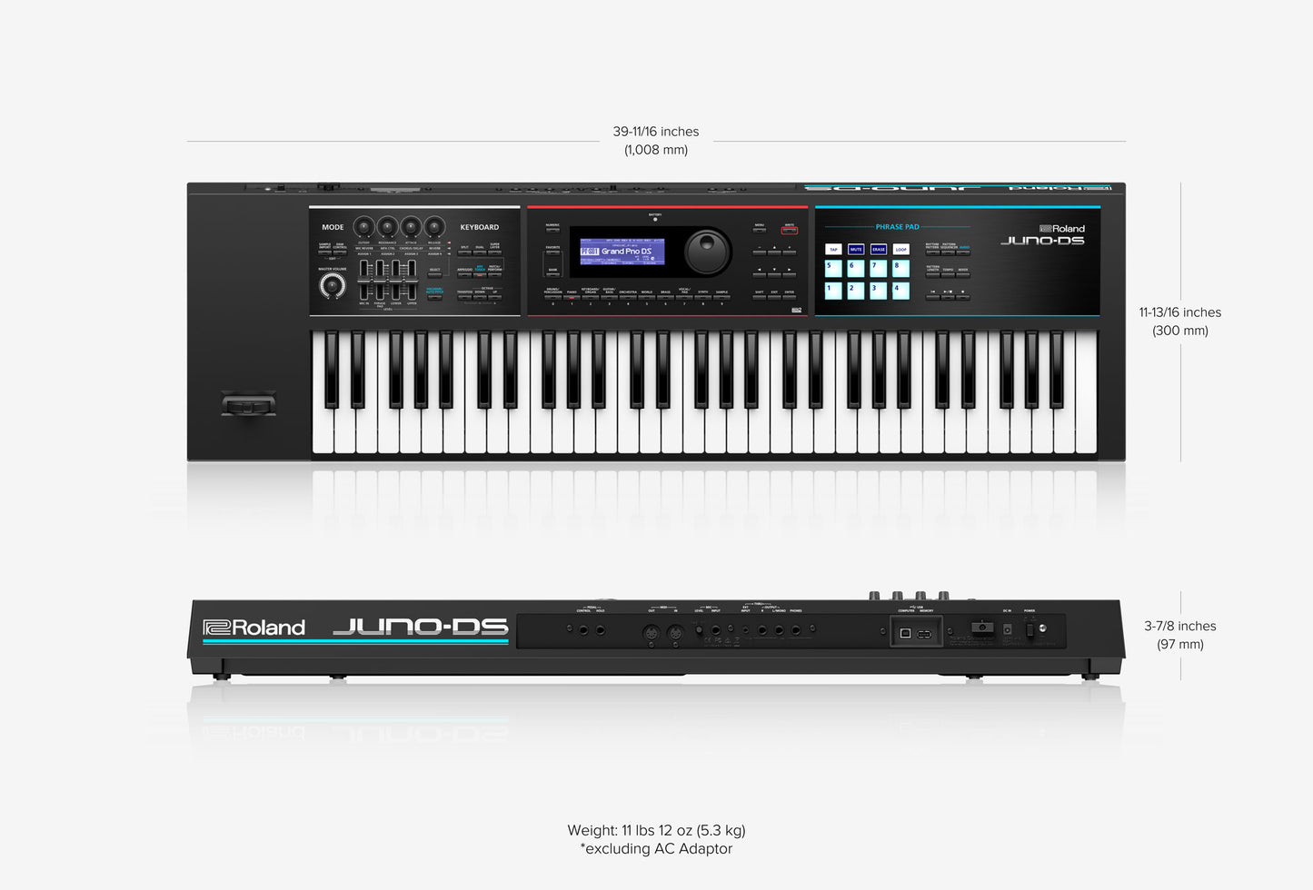 Roland Juno-DS 61-key Keyboard Synthesizer
