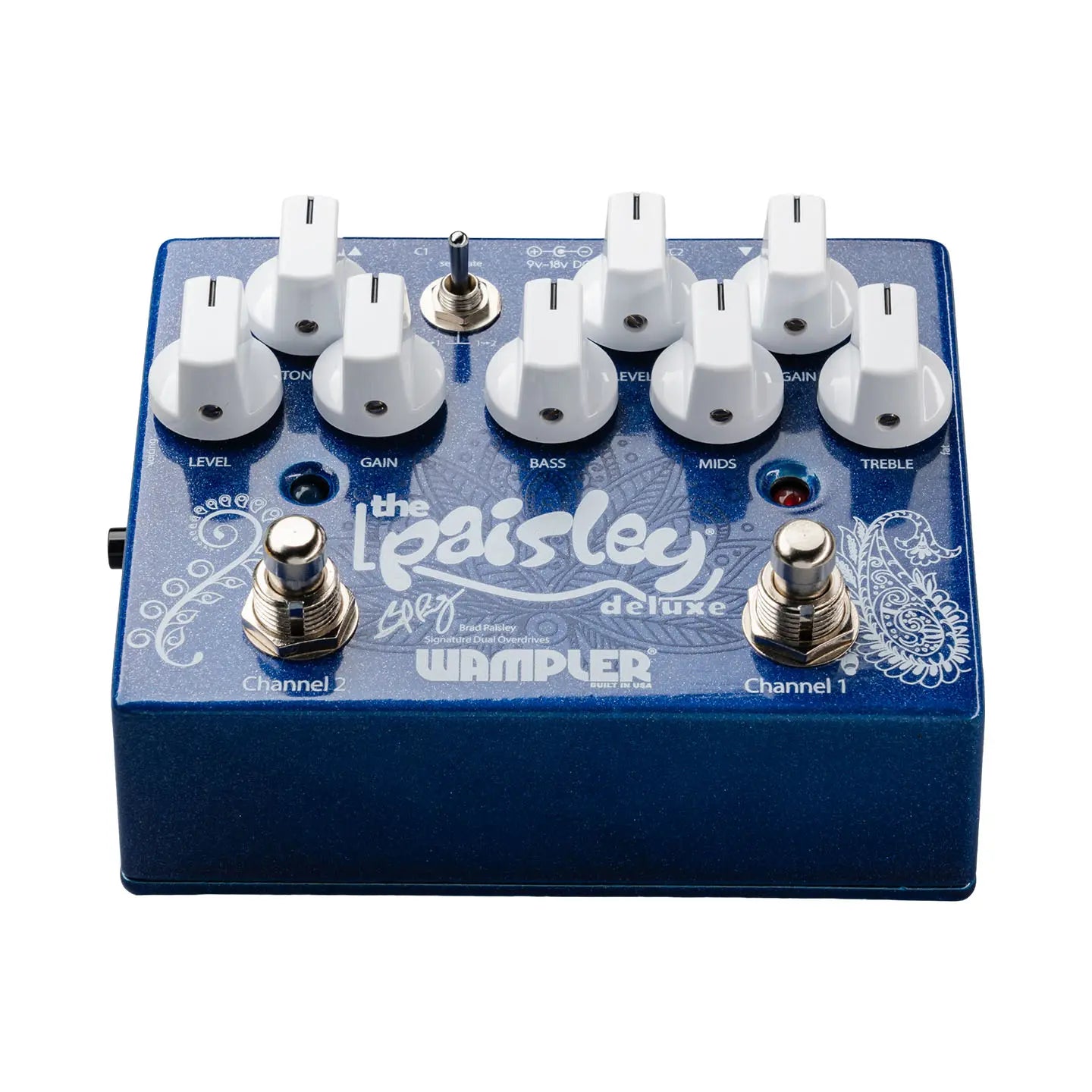 Wampler Brad Paisley: Paisley Deluxe Overdrive Pedal