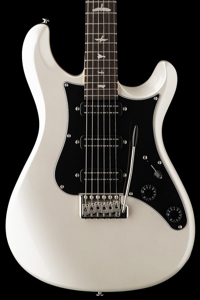 PRS SE NF3, Rosewood FB, Pearl White