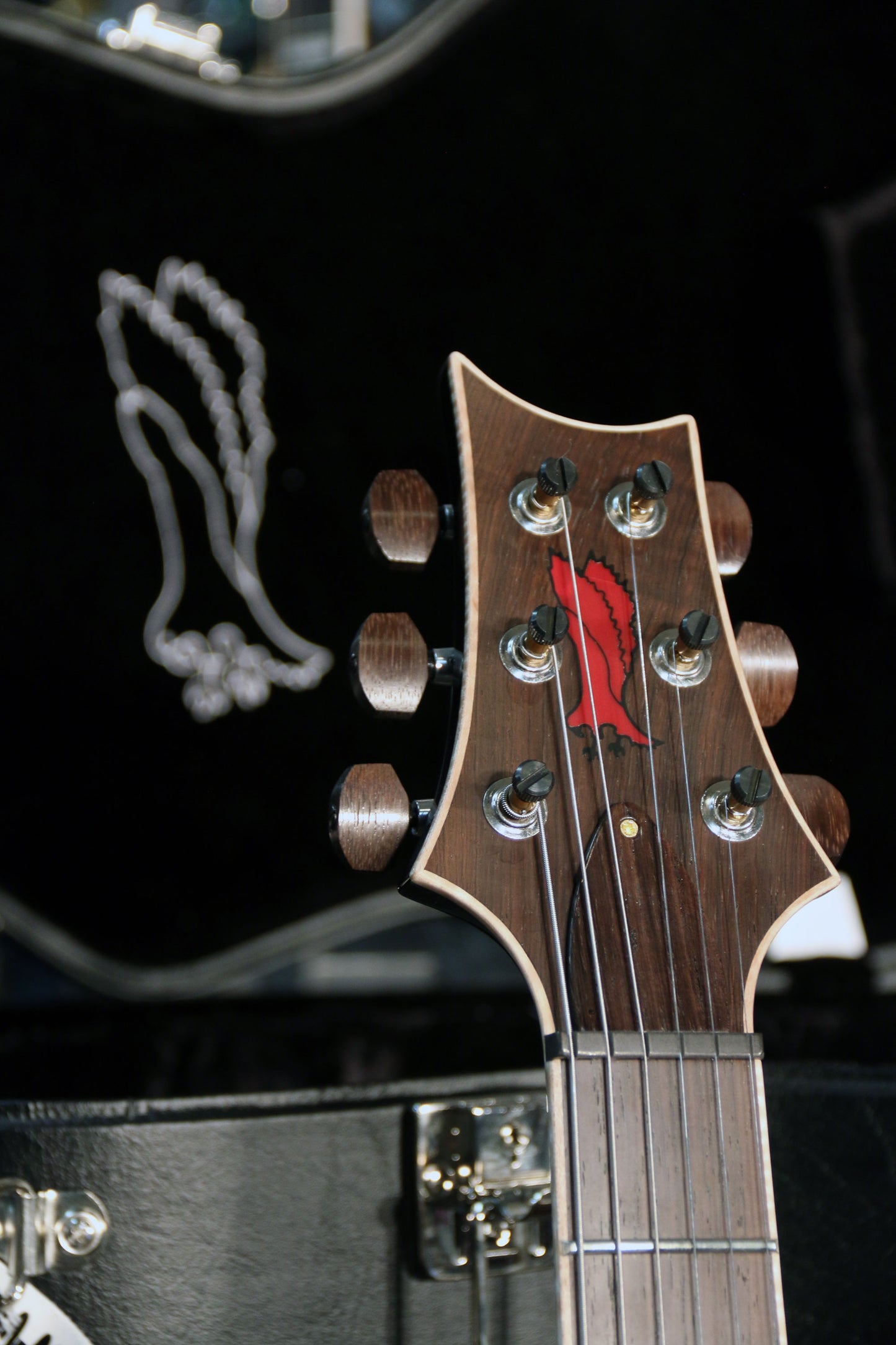 Paul Reed Smith Private Stock Hollowbody II Piezo, Fire Red Smokeburst