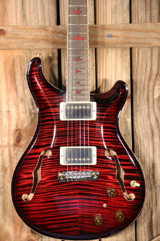 Paul Reed Smith Private Stock Hollowbody II Piezo, Fire Red Smokeburst