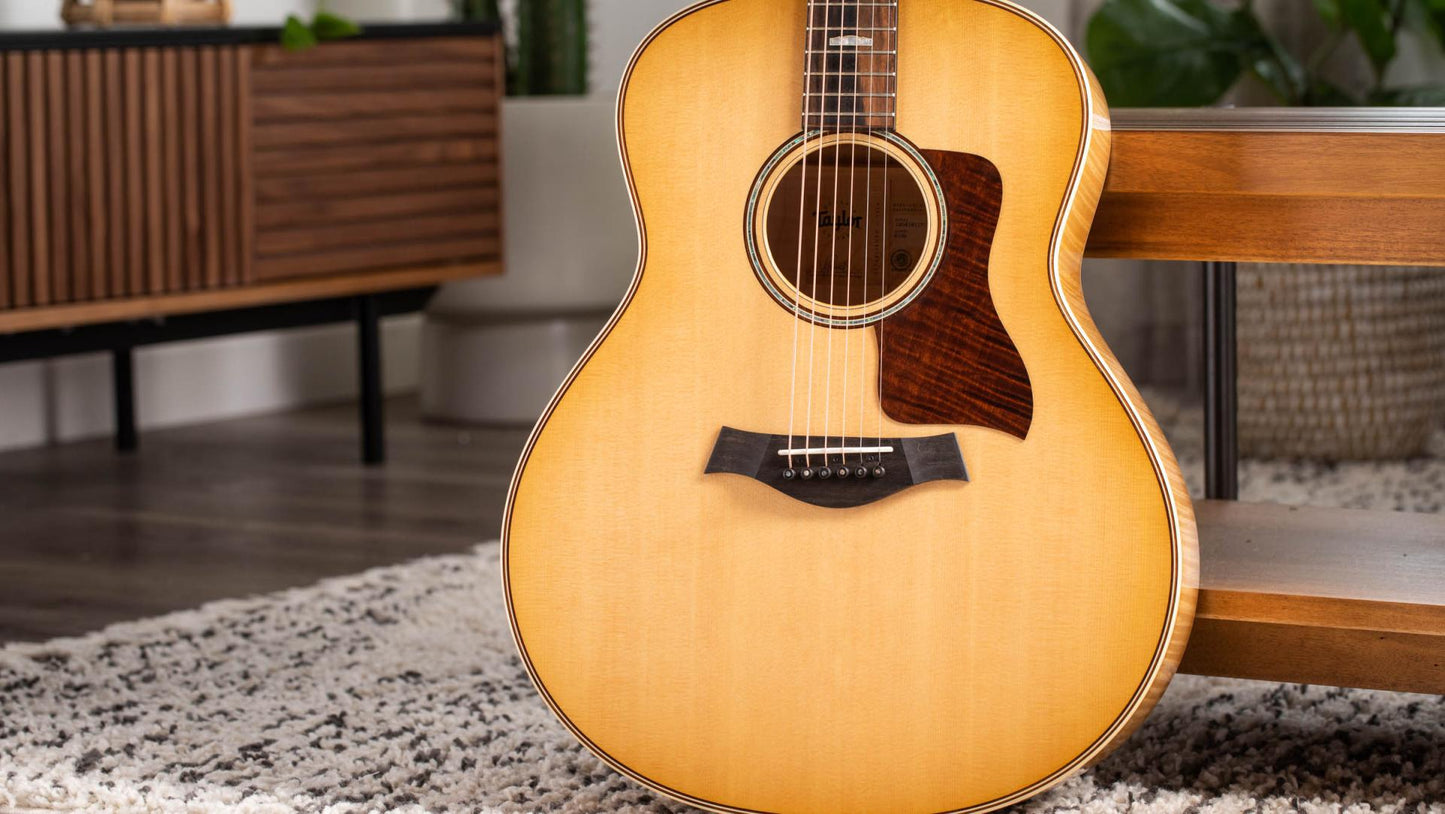 Taylor 618e Grand Orchestra, Non-Cutaway, Spruce/Maple, Natural