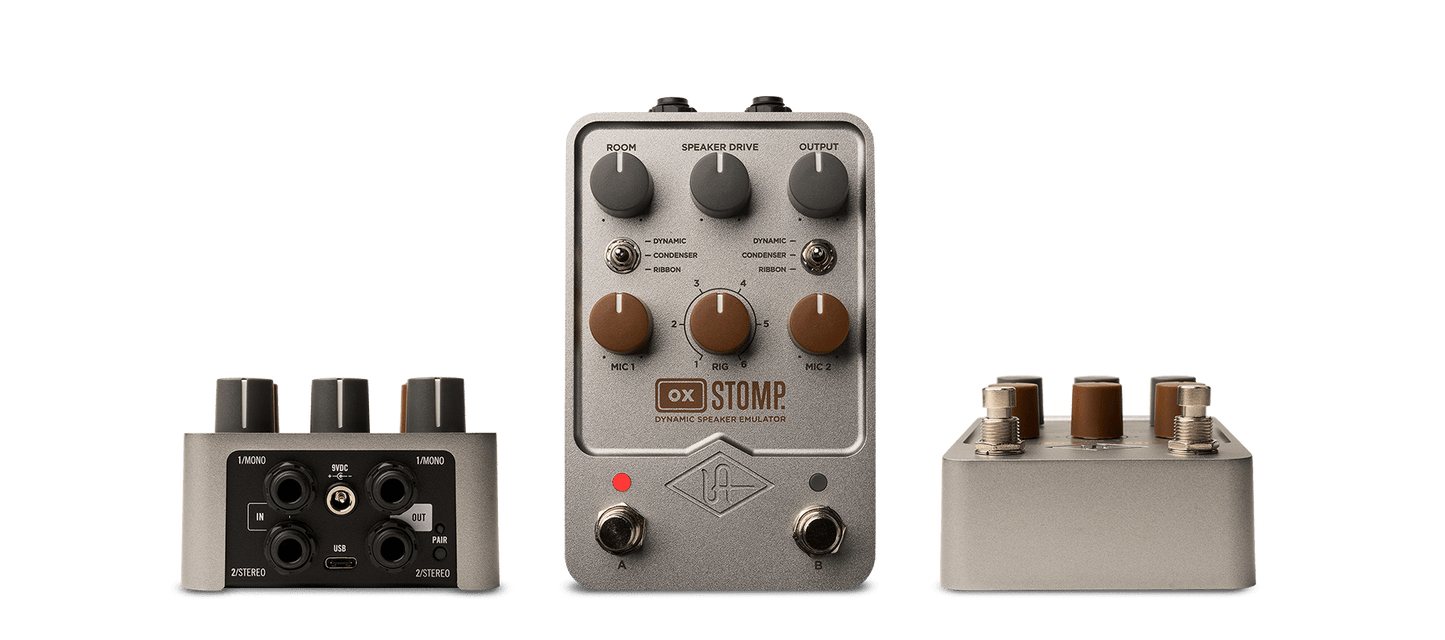 Universal Audio OX Stomp Dynamic Speaker Emulator Pedal