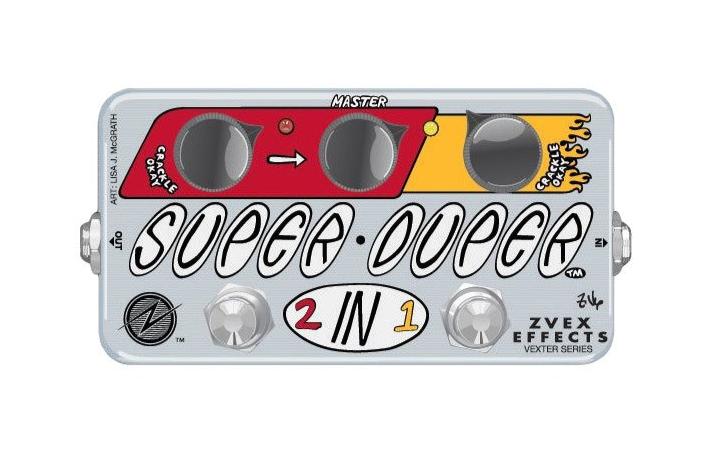 ZVEX VSD Super Duper 2-in-1 Boost Pedal
