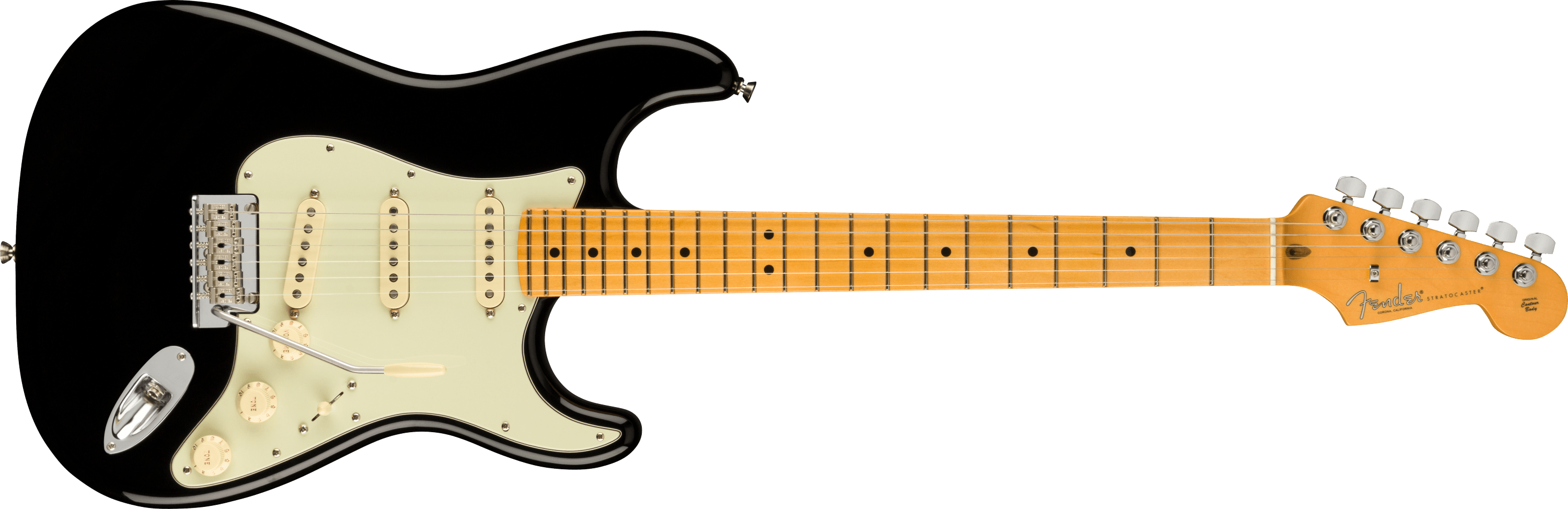 Fender American Professional II Stratocaster, Maple FB, Black