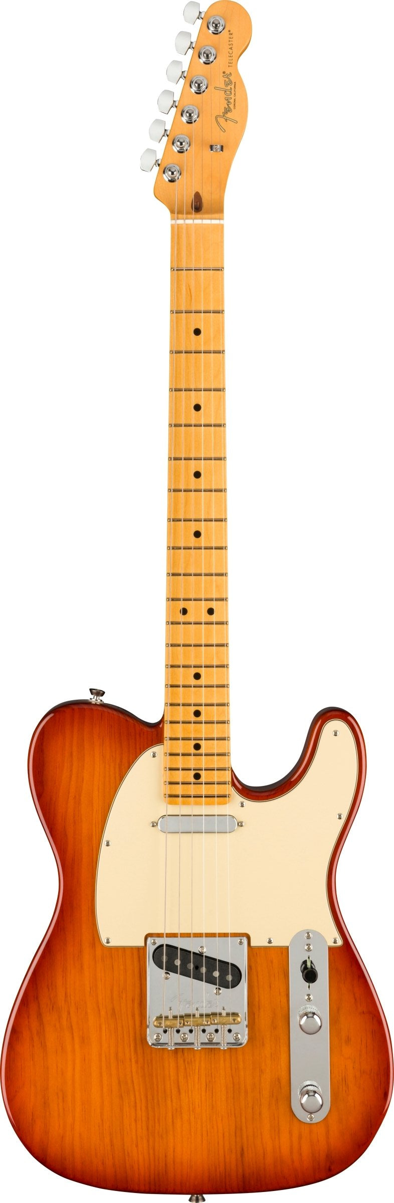 Fender American Professional II Telecaster, Maple FB,  Sienna Sunburst