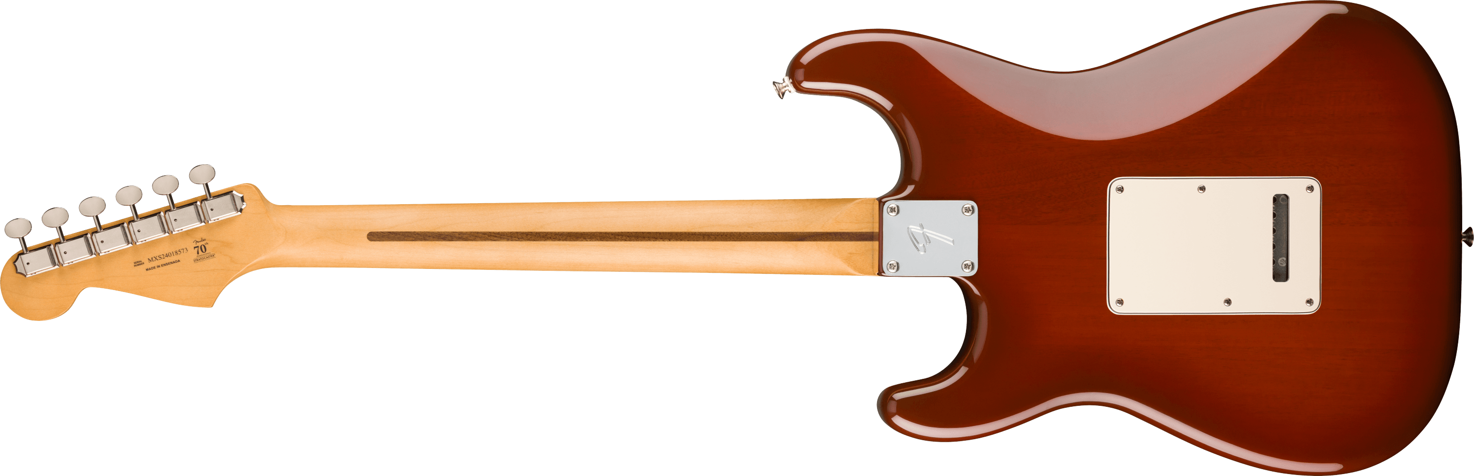 Fender Player II Stratocaster HSS, Chambered Mahogany in Transparent Mocha Burst