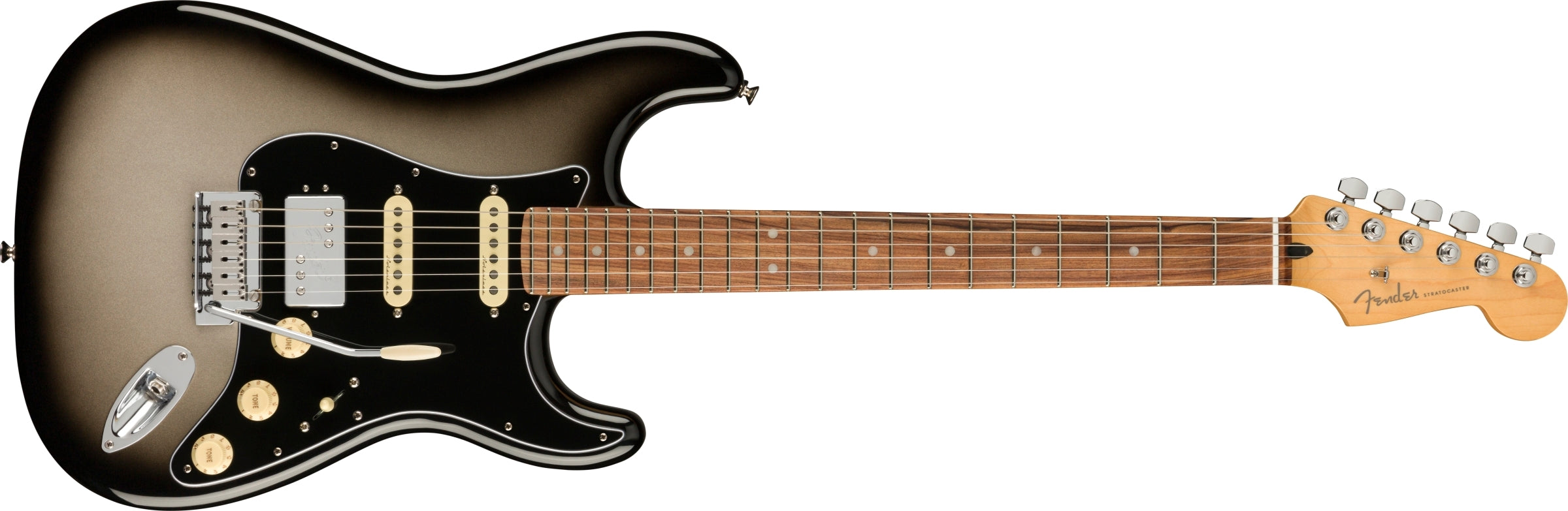 Used MINT | Fender Player Plus Stratocaster, Pau Ferro FB, Silverburst