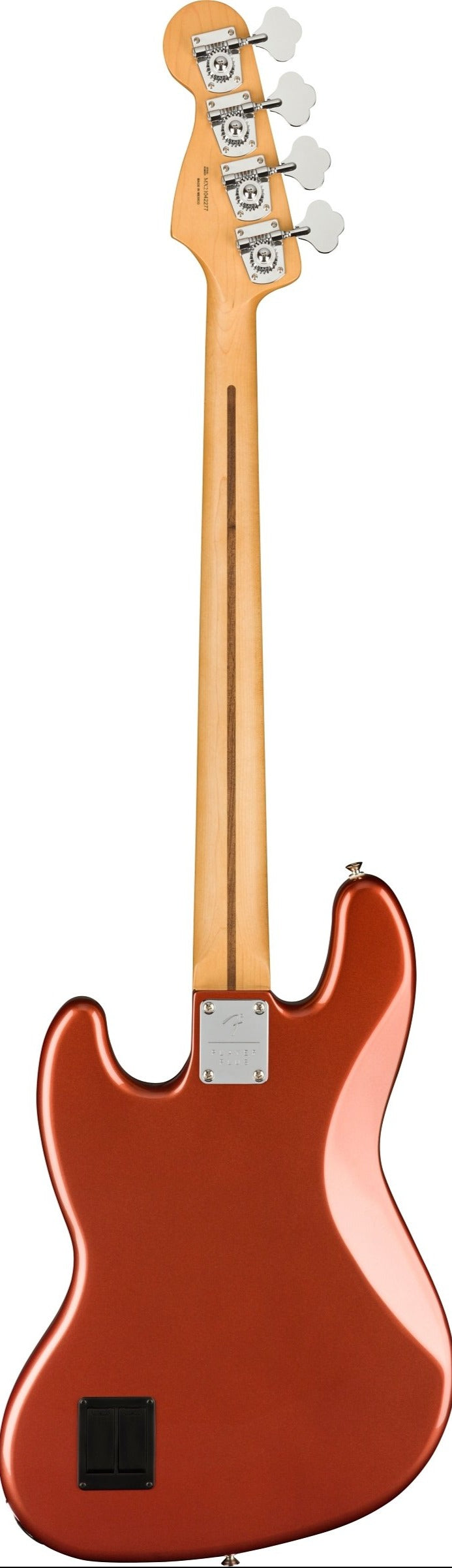USED MINT | Fender Player Plus Jazz Bass, Maple FB, Aged Candy Apple Red