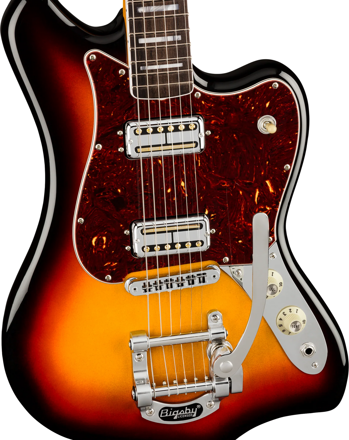 Fender Parallel Universe II Maverick Dorado, Ebony FB, Ultra Burst