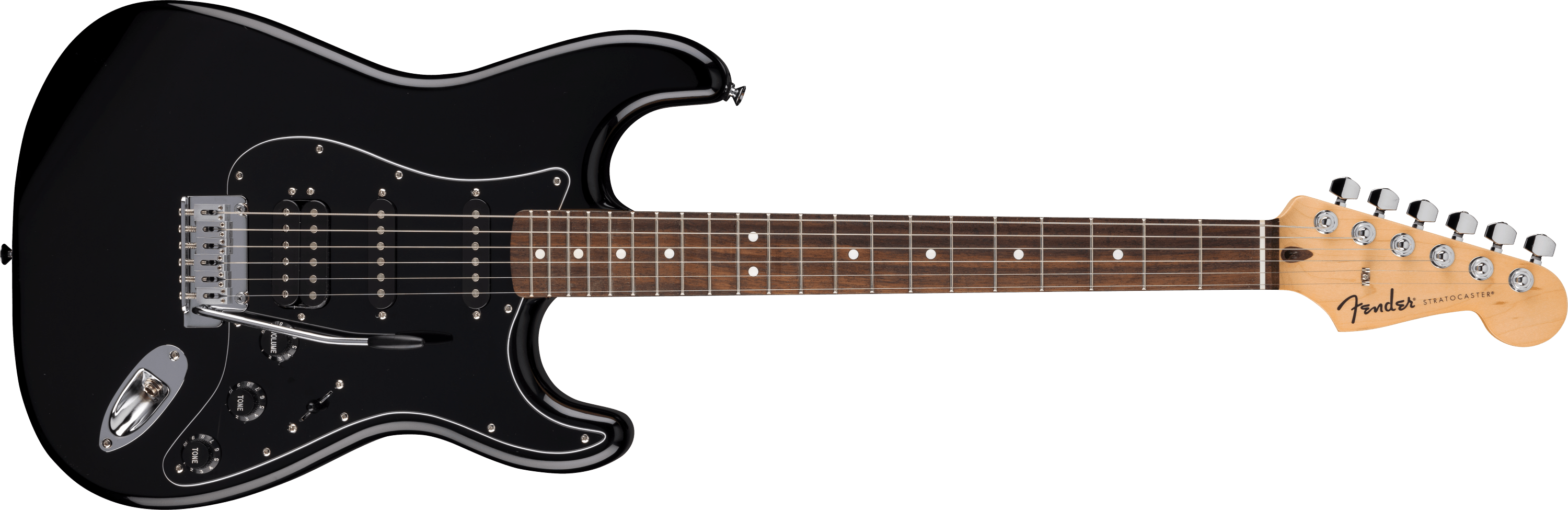 Fender Standard Stratocaster HSS, Black
