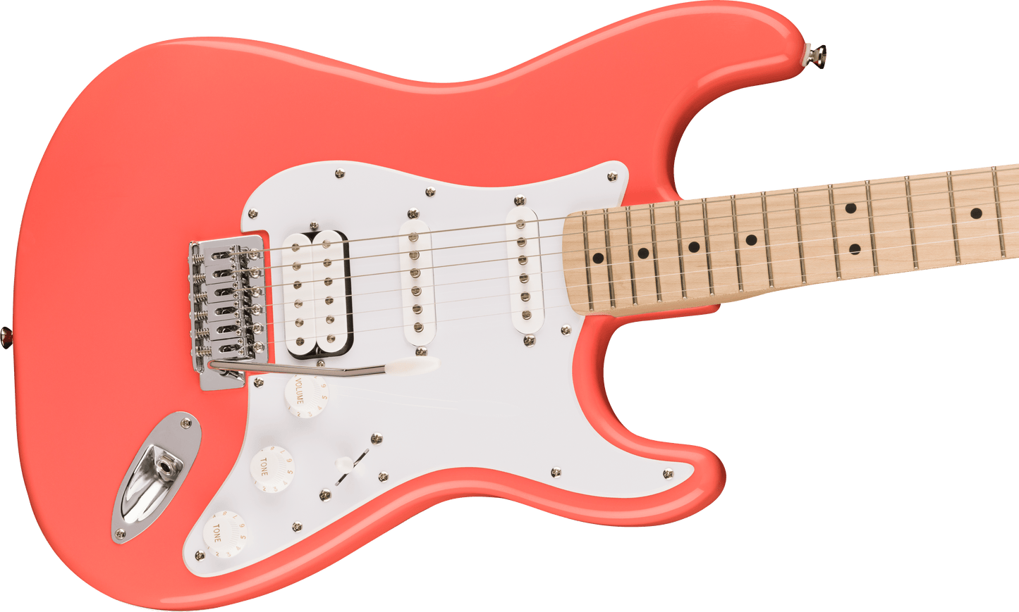 Squier Sonic Stratocaster in Tahitian Coral