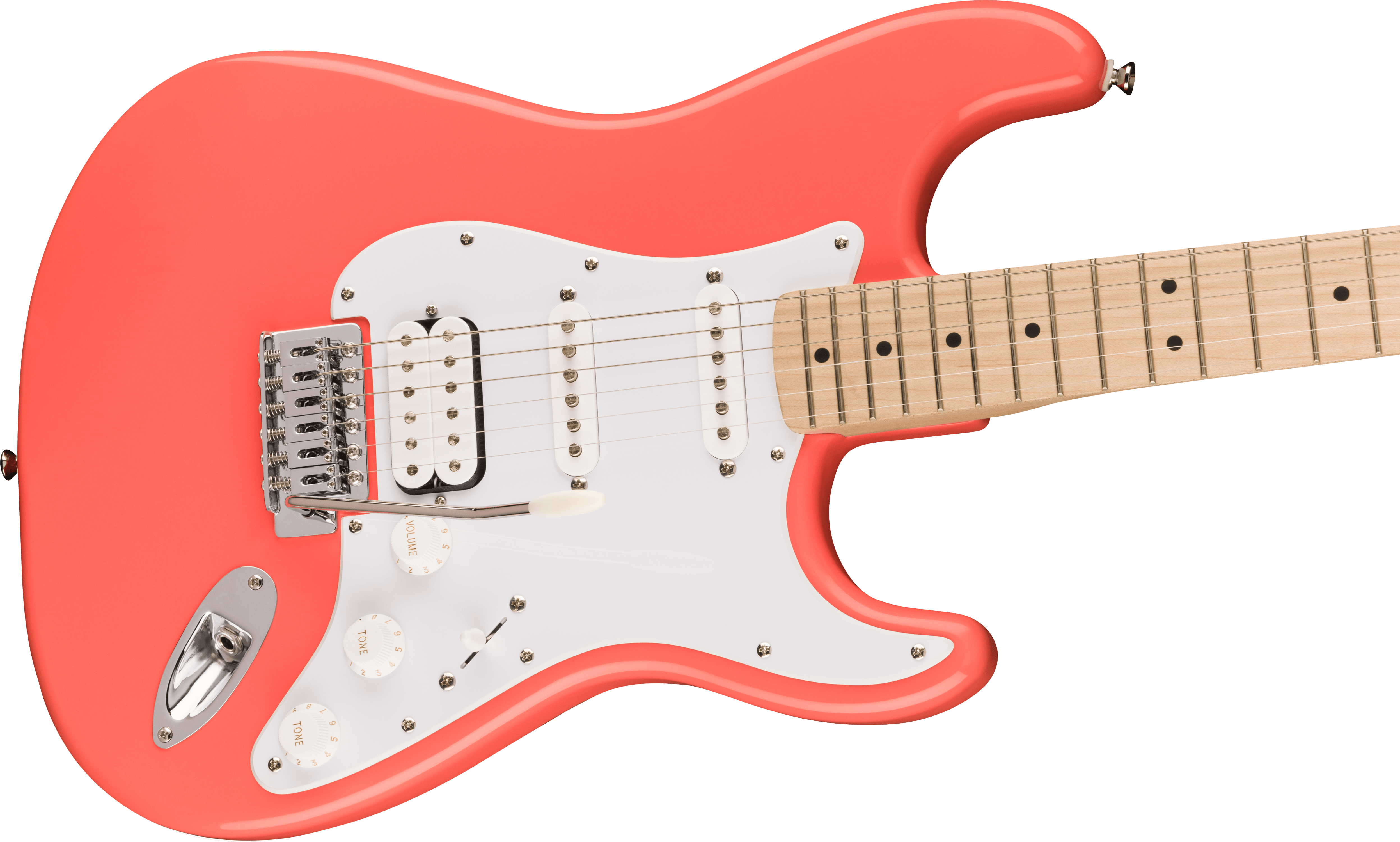 Squier Sonic Stratocaster in Tahitian Coral